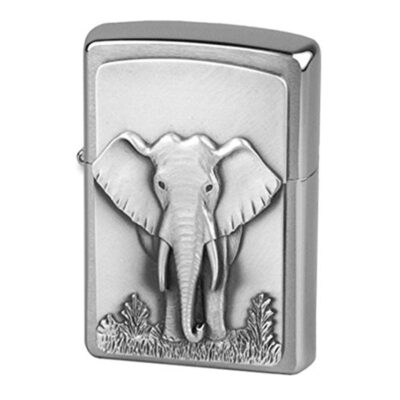 فندک زیپو مدل Zippo 251074 Elephant in Mirror