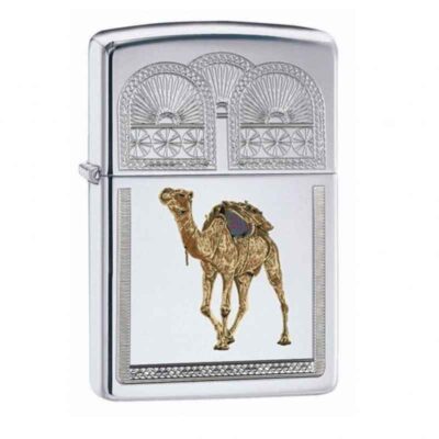 Zippo C003779 250 Camel High Polish Chrome Windproof Lighter