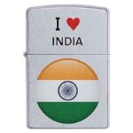 Zippo 205 Ci412388 I Love India Design Windproof