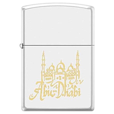 Zippo-Classic-Lighter-214-MP401081-Abudhabi-Sheikh-Zayed-Grand-Mosque-Design